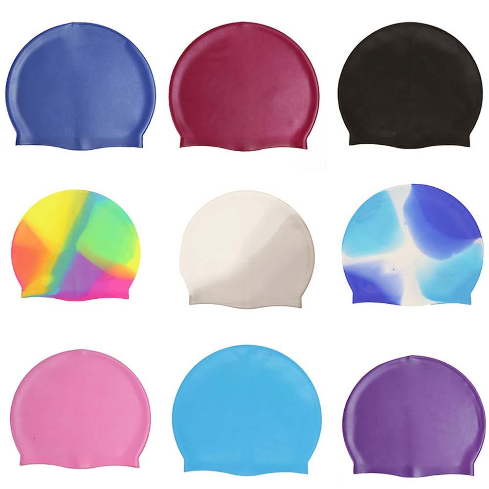 Mũ Bơi Silicone Co Giãn Chống Thấm Nước Cho Người Lớn