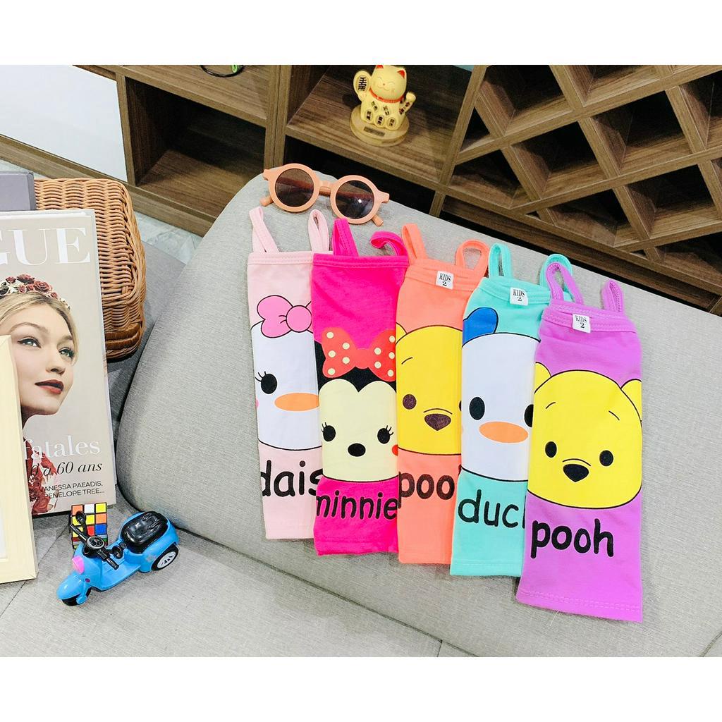 Bộ cộc hai dây, Đồ bộ cộc 2 dây cho bé gái size 8-18kg
