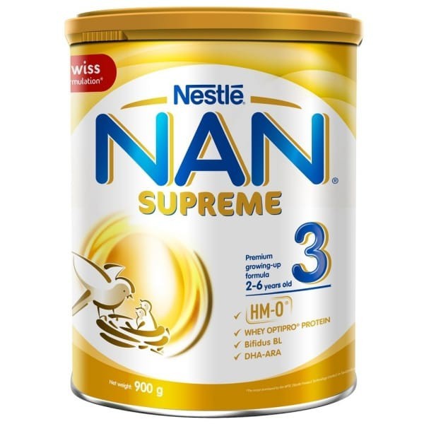 Sữa bột NAN Supreme 3 Lon 900g (lukii)