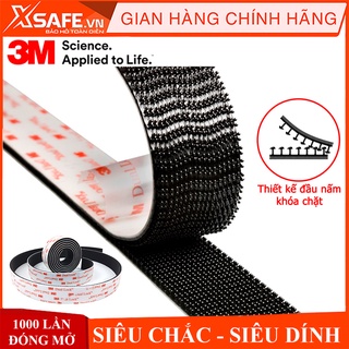 4 Miếng dán cường lực 3M Dual Lock SJ3551 siêu chắc, siêu dính