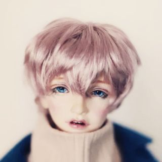 Wig bjd nam có 2 size 1/6 và 1/4