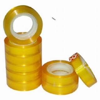 Băng dính văn phòng tiện dụng, dán quà - hoa - giấy size nhỏ