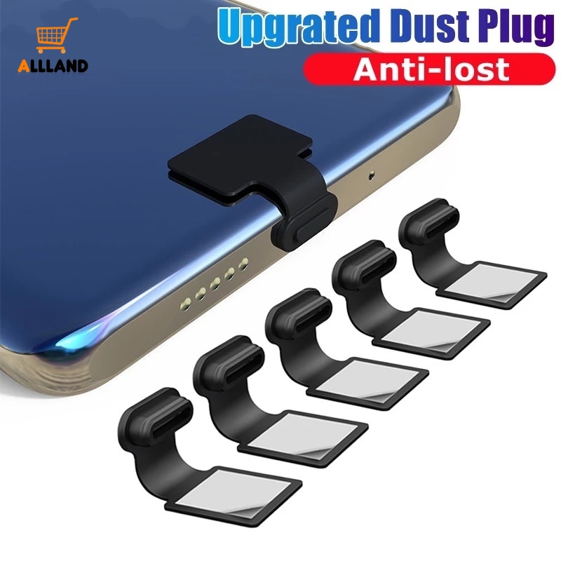 Ổ Cắm Sạc Cổng Micro USB Type C/IOS Chống Bụi/Chống Thấm Nước Bằng Silicone
