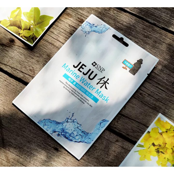 Mặt Nạ Dưỡng Năng Lượng Biển SNP Jeju Marine Water Mask 22ml