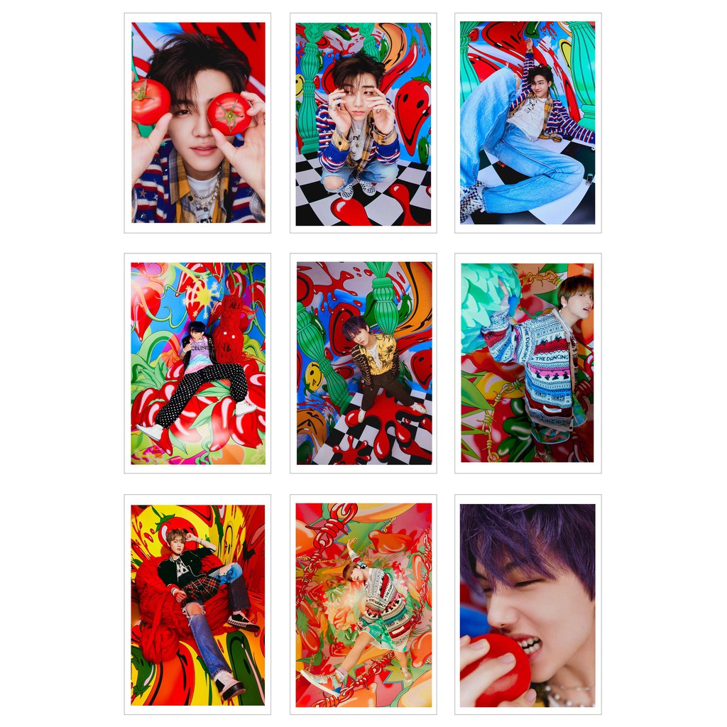 [Ép Lụa] Lomo Card 27 Ảnh NCT Dream - Hot Sauce