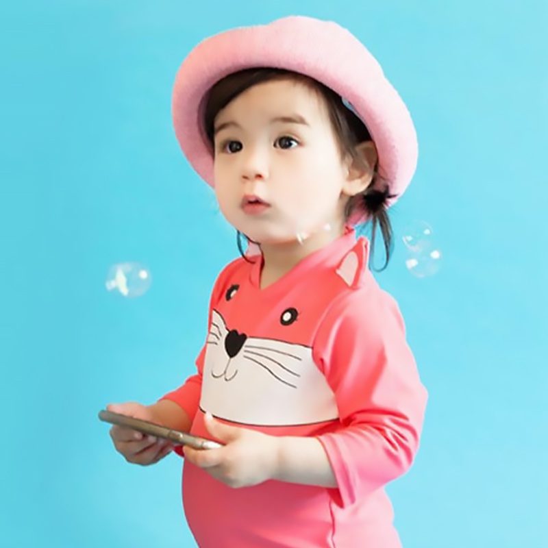 Bộ Đồ Bơi Tay Dài Chống Nắng Cho Bé 1-3 Tuổi