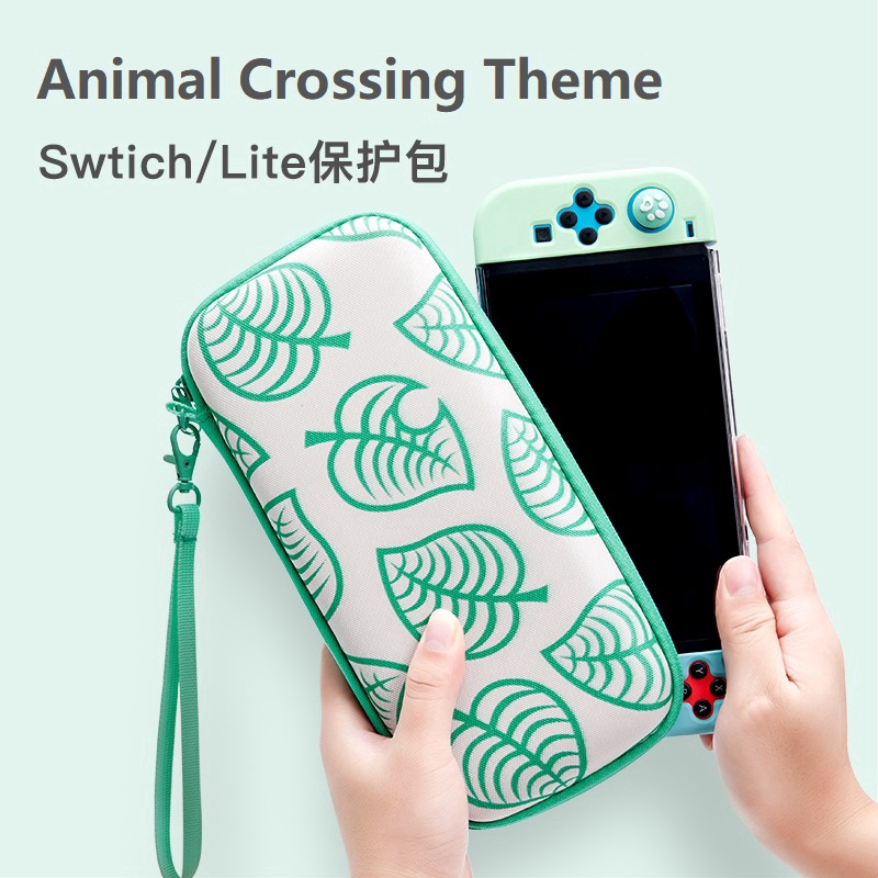 Nintendo Switch Case，hard Cloth Protective Animal Crossing Pouch Bag for Nintendo Switch  Nintendo Switch Lite console