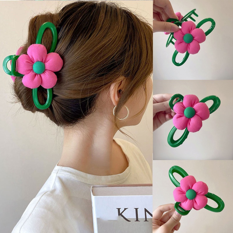 Kẹp Tóc Hình Hoa / Cá Mập Dễ Thương Cho Nữ