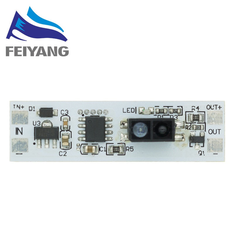 Mô-đun cảm biến quét vân tay thông minh DC 5V-24V 12V 72W 3A