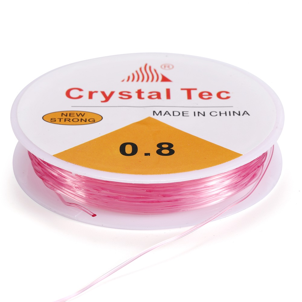 Cuộn dây ST.KUNKKA đường kính 2.5m đường kính 0.8mm co giãn nhiều màu sắc dùng làm trang sức thủ công