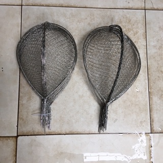1 ĐÔI VỢT CÁ LƯỚI ĐAN INOX ĐÁNH BỘ