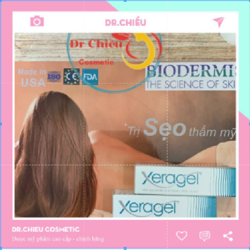 [Mã 229FMCGSALE giảm 8% đơn 500K] Xeragel ⚜️Chính Hãng⚜️ Kem sẹo Xeragel ⚜️ Chuyên dùng cho thẩm mỹ viện