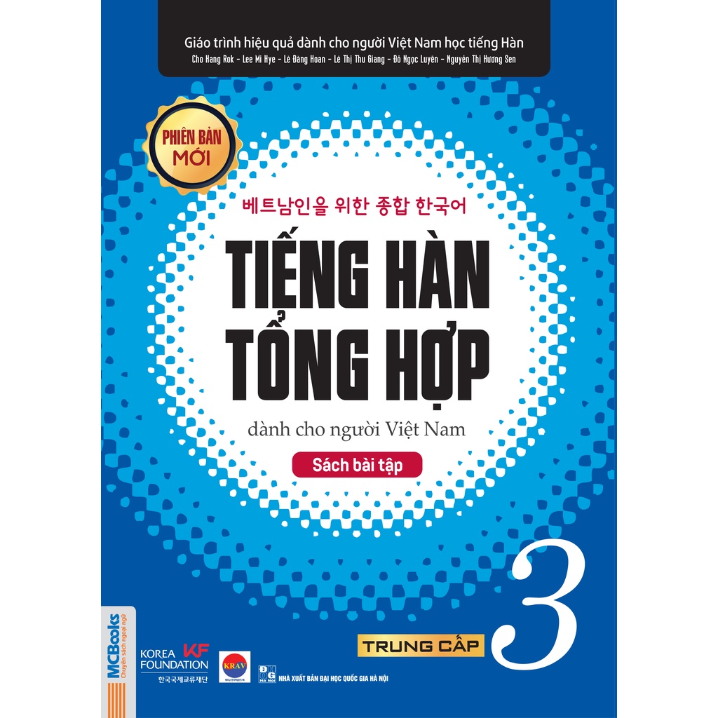 Sách - Combo Trọn Bộ Giáo Trình Tiếng Hàn Tổng Hợp Dành Cho Người Việt Nam Trung Cấp 3 & 4