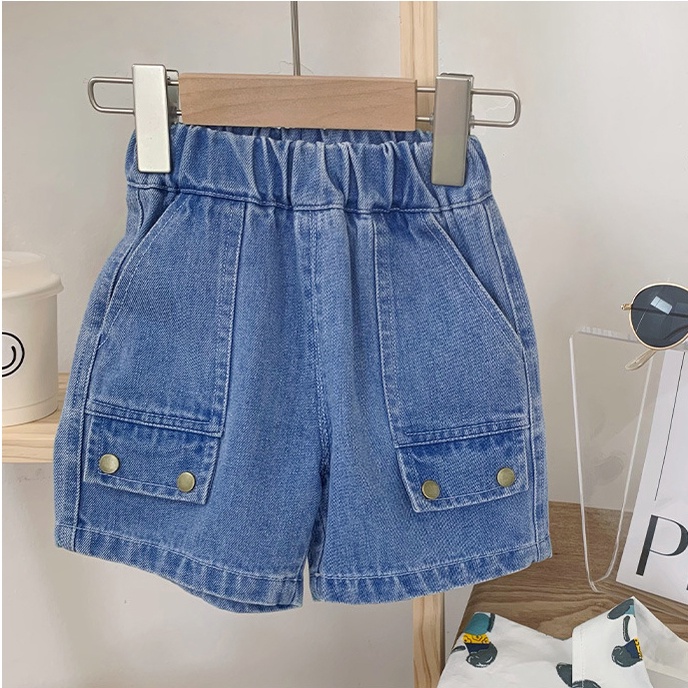 Quần đùi jean quần short jean bé trai , bé gái từ 7kg- 22kg QK21