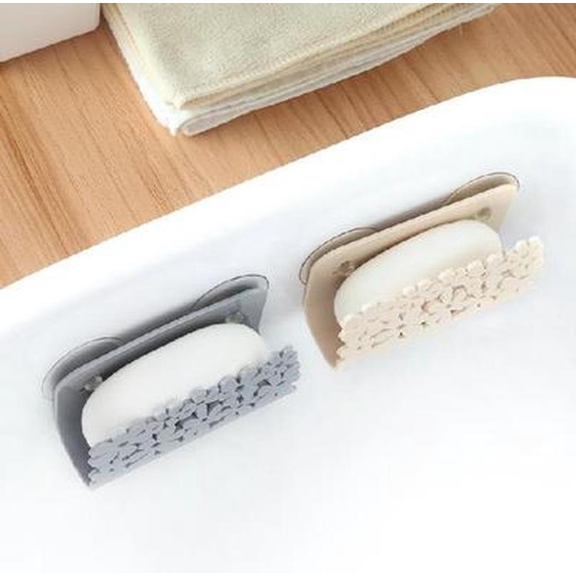 Kitchen Sink Suction Sponges Holder Rack /  Bathroom Soap  Drying Rack Soap Storage /  Scrubbers Soap Storage