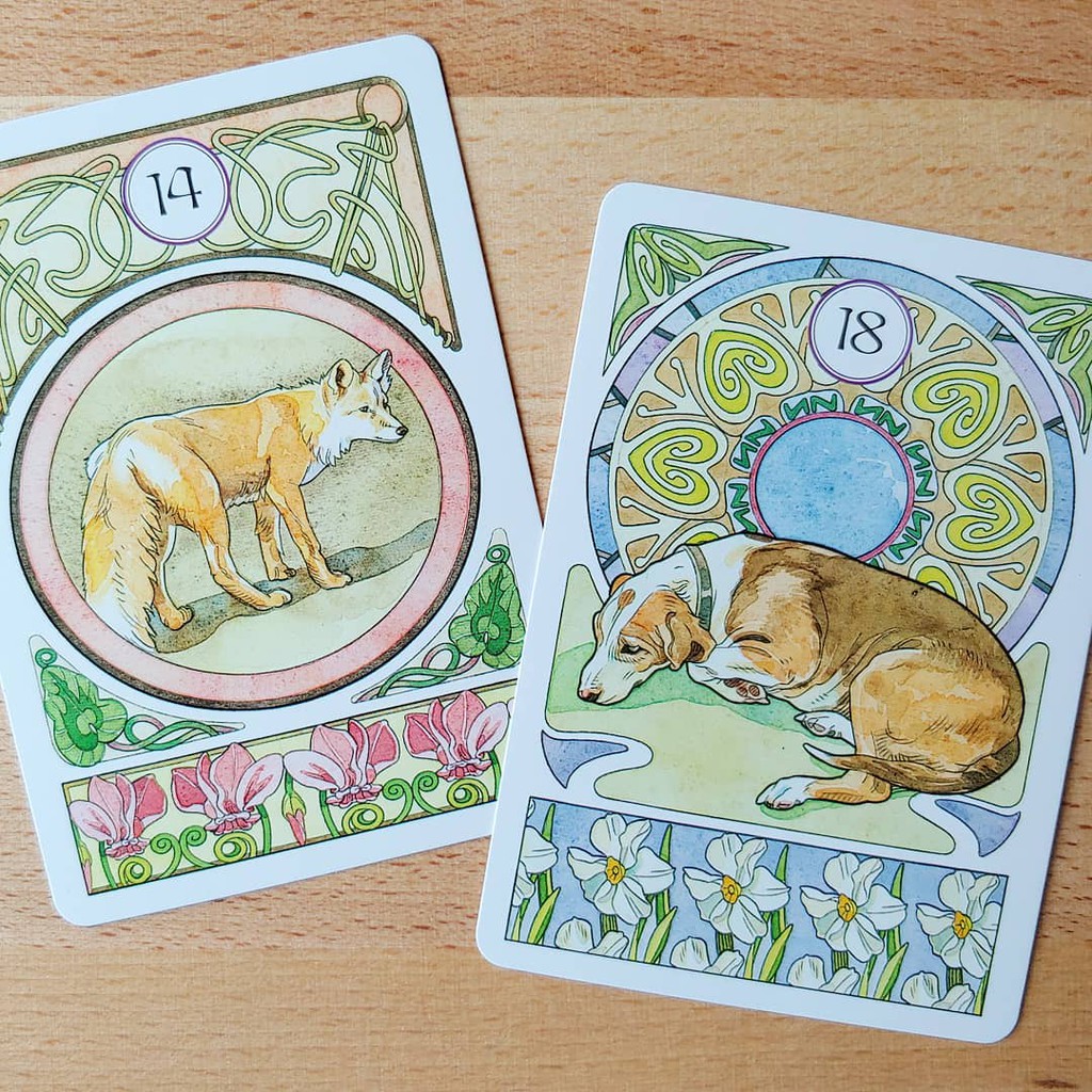 Bài Art Nouveau Lenormand