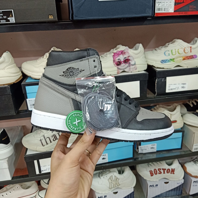 Giày Jordan 1 Cổ Cao Xám Shadow 2018