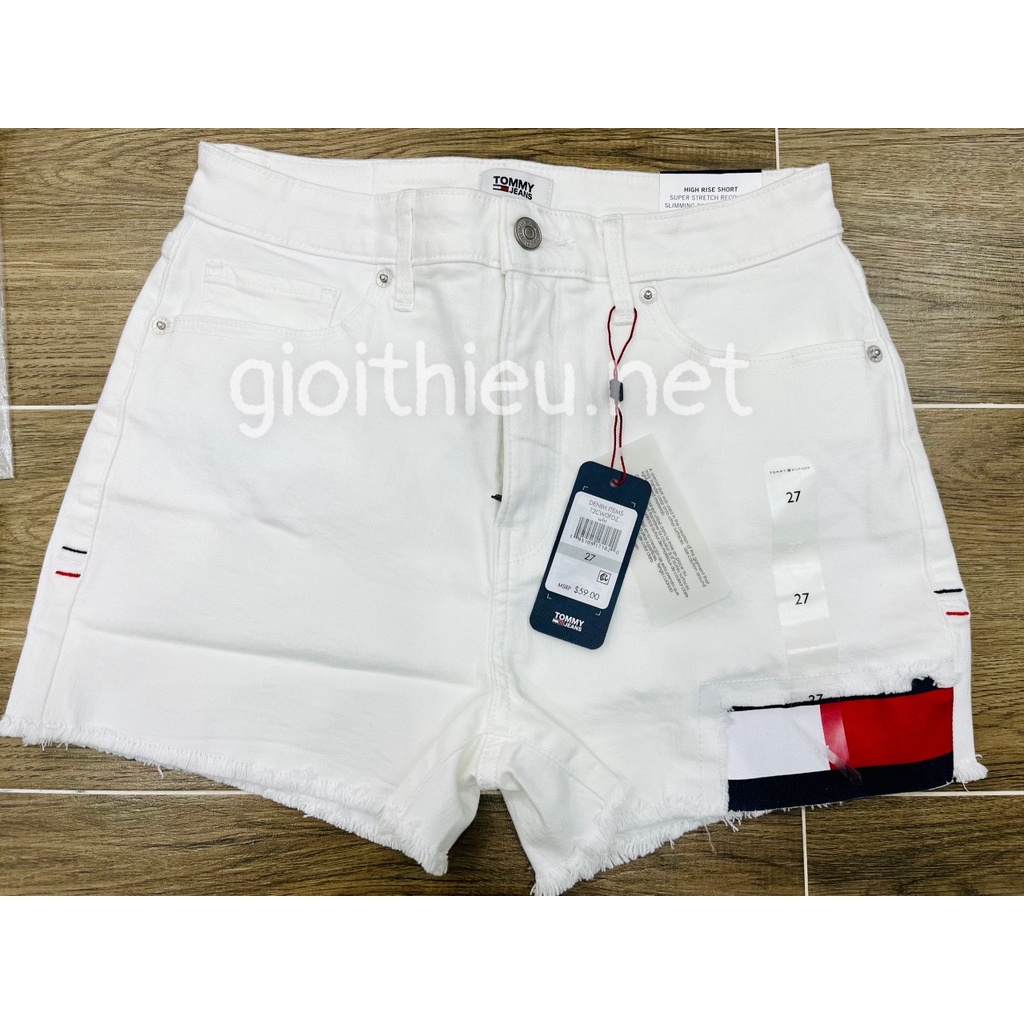 Quần sọt trắng Tommy Hilfiger size 27 CHÍNH HÃNG