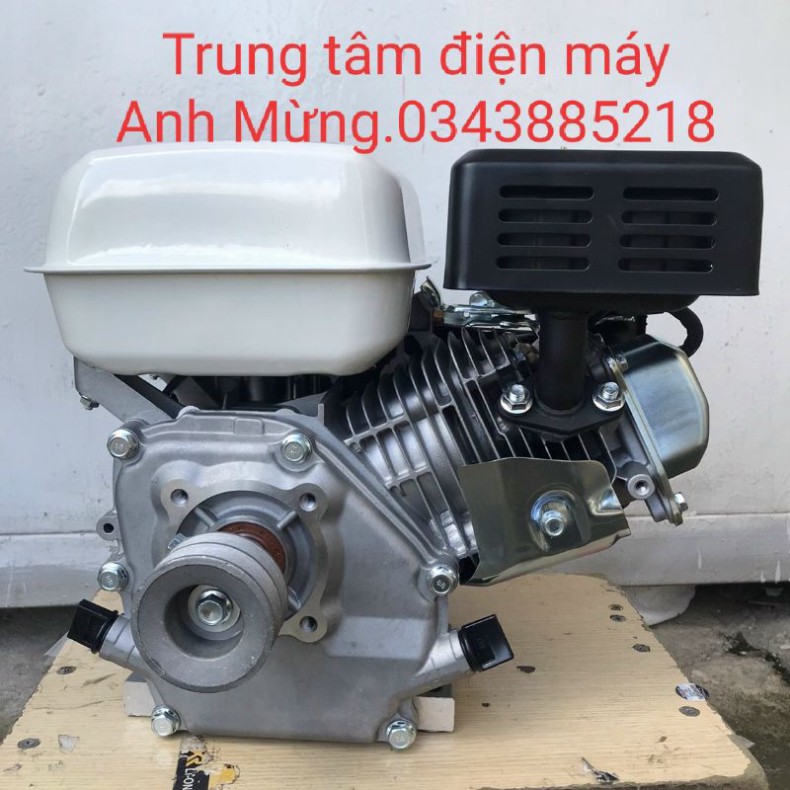 Động cơ xăng Honda GX-200, động cơ chạy xuồng, thiết kế cần giật tiện lợi