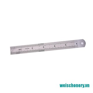 1 Thước Đo Bằng Kim Loại 15cm