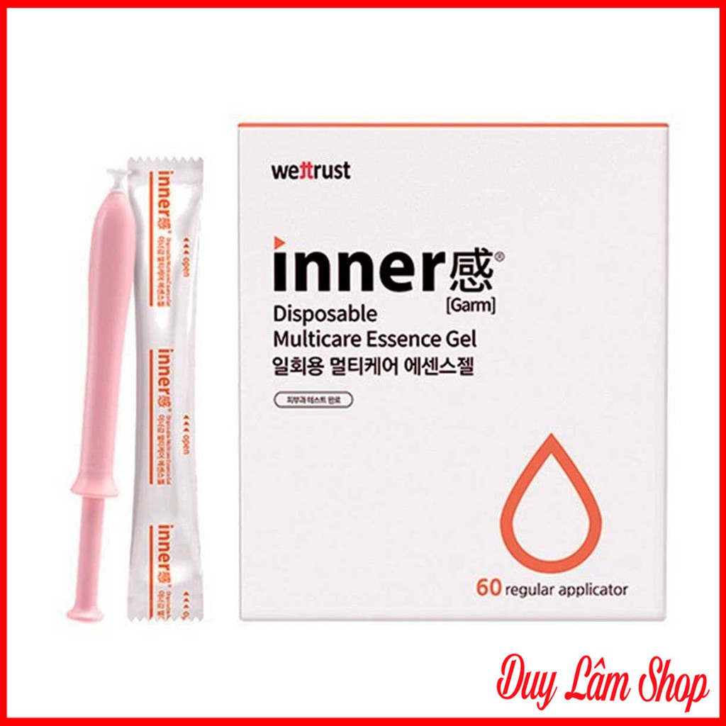 Hộp 60 Ống Đũa Thần Phụ Khoa Wettrust Inner – Hàn Quốc