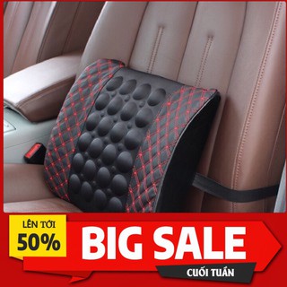 Đệm tựa lưng massage ghế ô tô 3 Chế Độ Rung