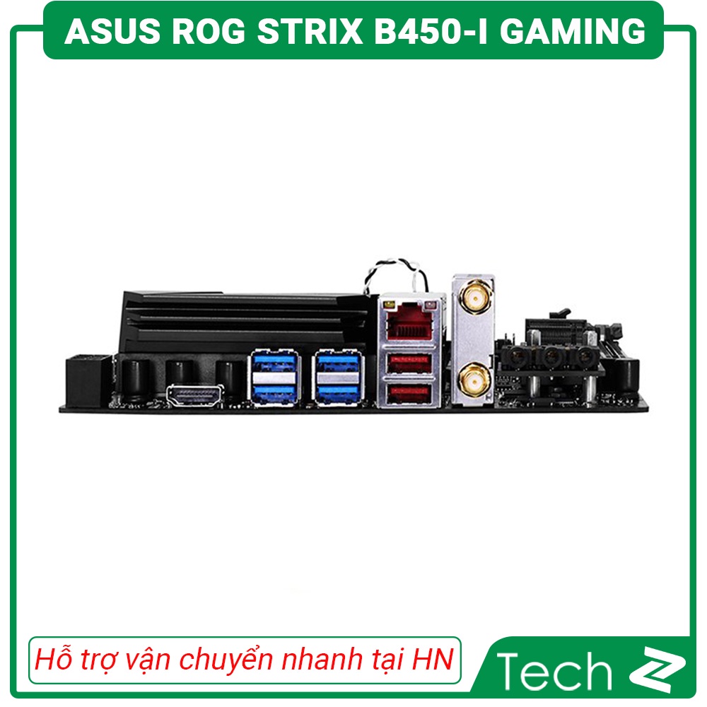 Mainboard ASUS ROG STRIX B450I GAMING (AMD B450, Socket AM4, Mini-ITX, 2 khe Ram DDR4)