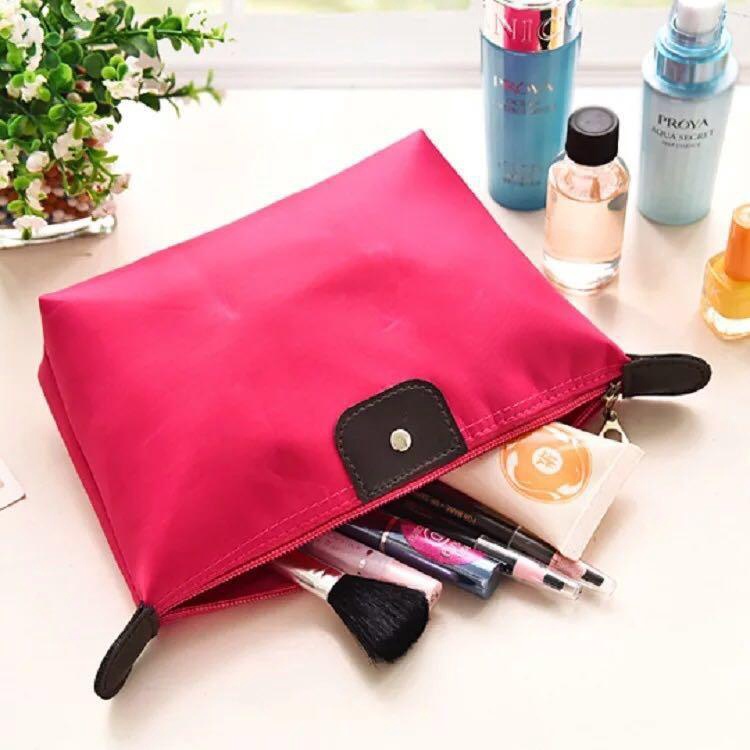 1 Túi Đựng Đồ Trang Điểm Mini Màu Sắc Ngọt Ngào Phong Cách Hàn Quốc
