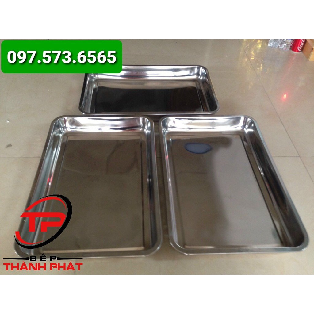 Khay inox tủ cơm 40x60 | Thành Phát cung cấp các loại linh kiện nhà bếp công nghiệp