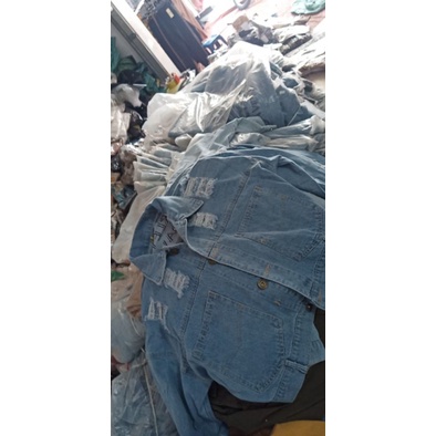 Áo khoác jeans lửng bigsize