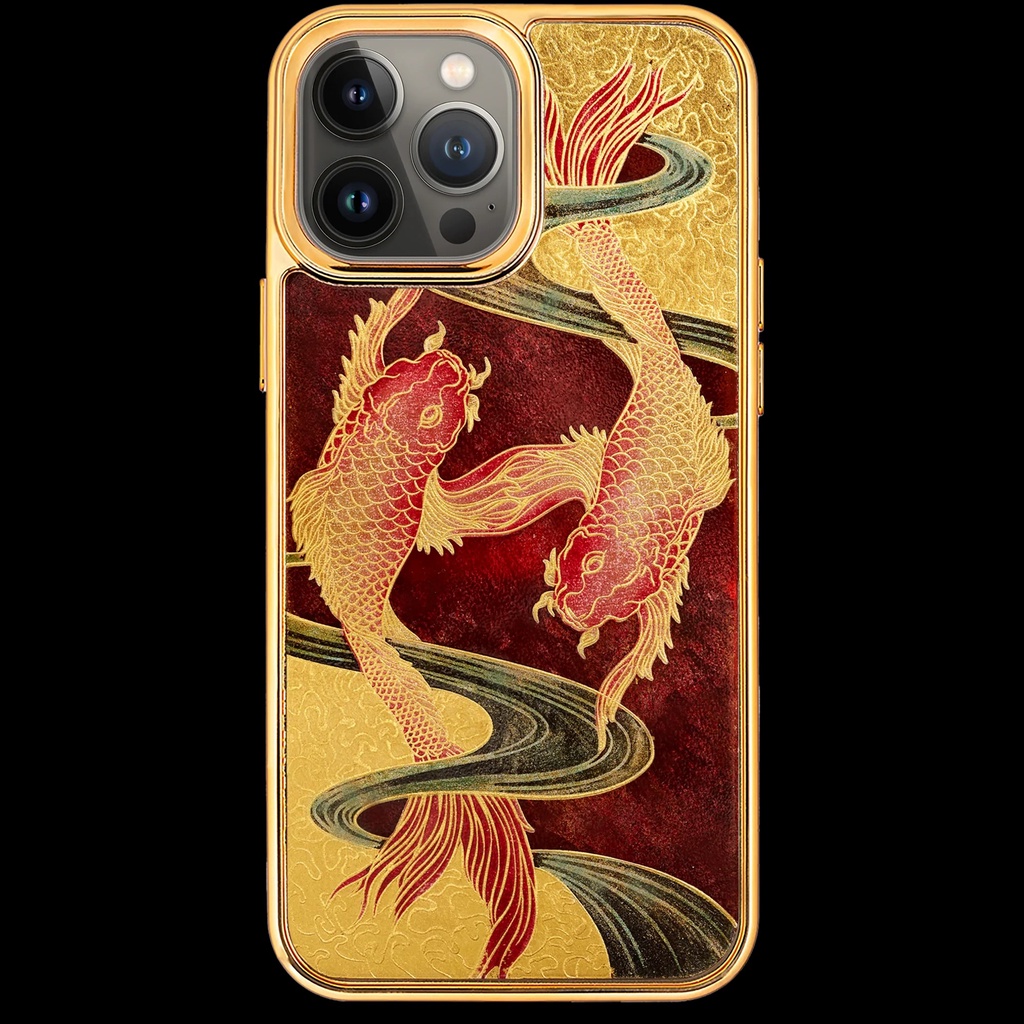 Ốp điện thoại cho iPhone 13 Pro / 13 Pro Max mẫu Điệp Mỹ Ngư thương hiệu La Sonmai
