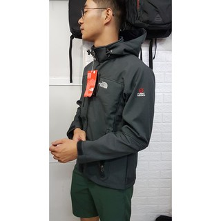 [Freeship Toàn Quốc]Áo nỉ softshell TNF Cho nam màu Xám