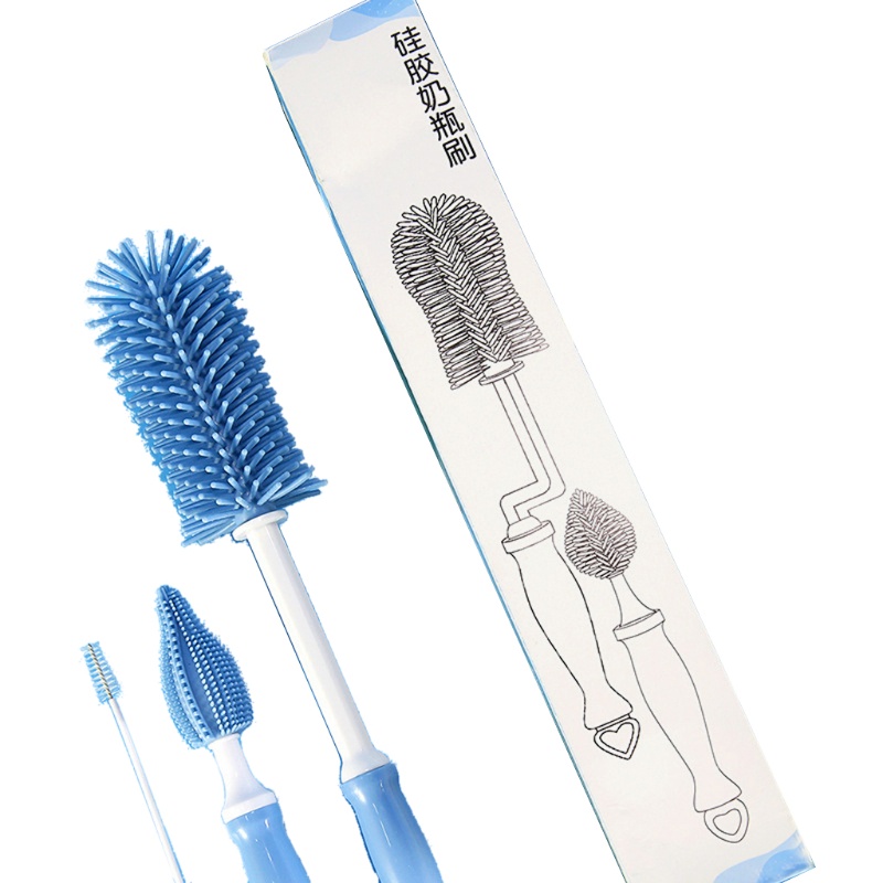 Cọ Vệ Sinh Bình Sữa Em Bé Cán Dài Tiện Dụng