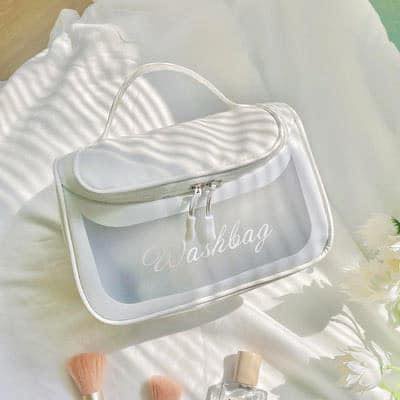 Túi đựng mỹ phẩm du lịch trong suốt cao cấp WASHBAG có sẵn