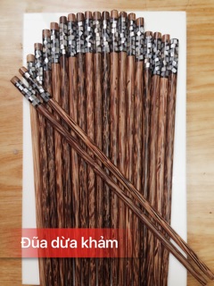 Đũa dừa, đũa dừa khảm cửu khổng