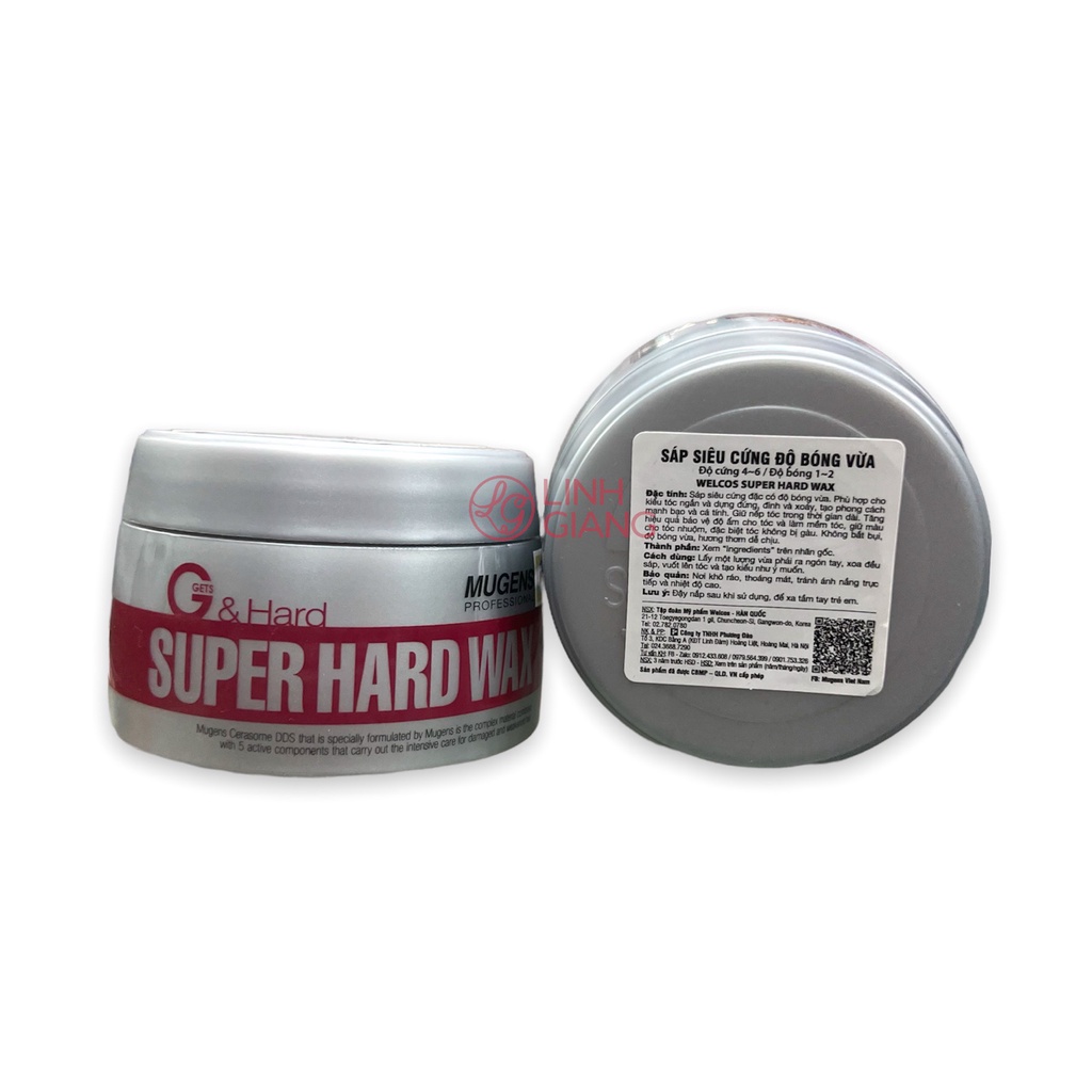 Sáp tóc mugens sáp vuốt tạo kiểu tóc siêu cứng cho nam giới mugens texture wax hàn quốc  - Mỹ phẩm