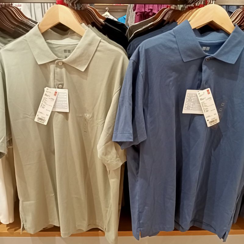 AIRism Áo Polo Ngắn Tay Uniqlo