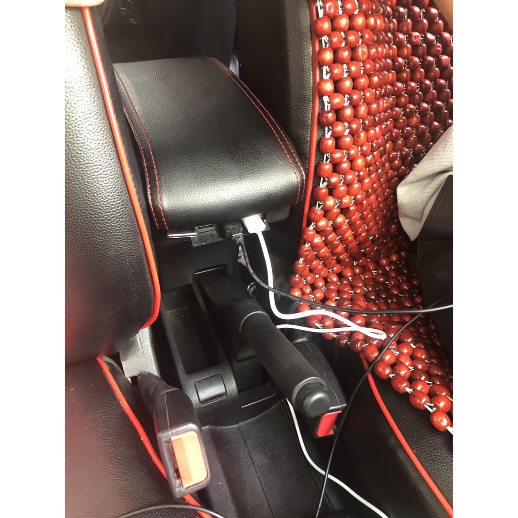 Hộp tỳ tay ô tô Hyundai Getz tích hợp 7 cổng USB DUSB-GTZ