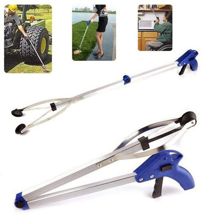 Dụng cụ gắp đa năng bằng hợp kim nhôm có tay cầm chống trượt có thể gấp lại