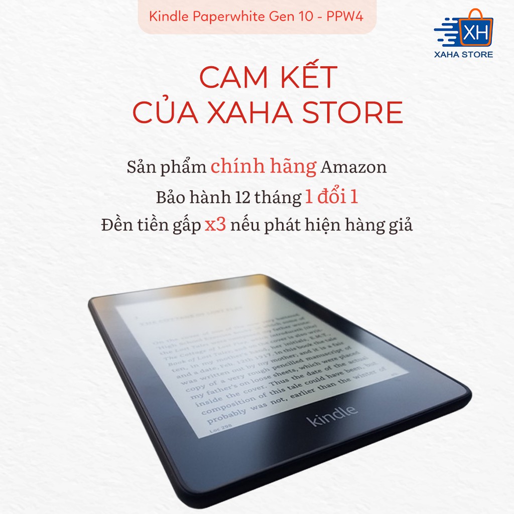 ⚡️ NEW 100% SEAL ⚡️ Máy đọc sách Amazon Kindle Paperwhite 4 (thế hệ thứ 10 8/32GB)