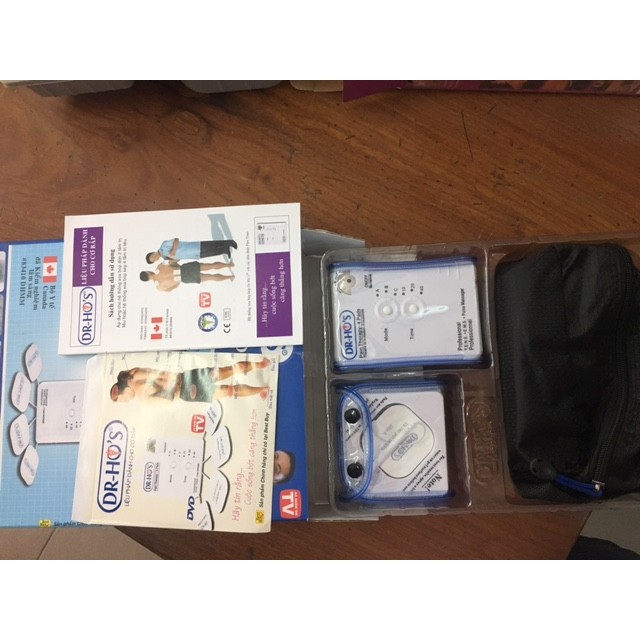 Máy massage xung điện trị liệu Dr Ho 40 phút new