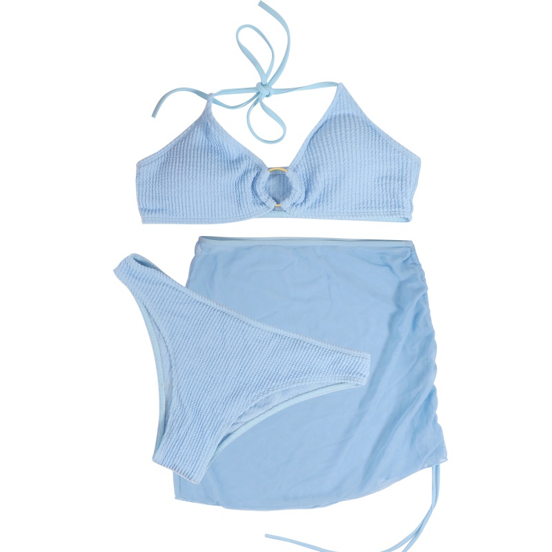 Bộ Đồ Bơi Bikini Thắt Nút Lưng Thấp Chất Liệu Mềm Mại Thời Trang Quyến Rũ Cho Nữ