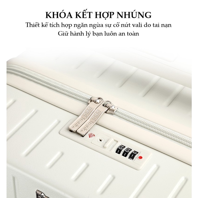 [Hàng caocấp] Vali P.aul Fr.ank cỡ lớn 24inch FP881 chất liệu nhựa ABS và PC cao cấp, bền, nhẹ, đẹp có video và ảnh thật