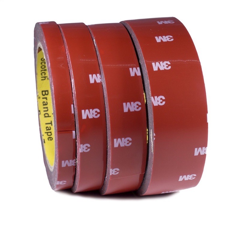 Băng dính 3M dài 3 mét dán 2 mặt siêu chắc chắn, Dán đồ chơi xe, Dán tường nhà...
