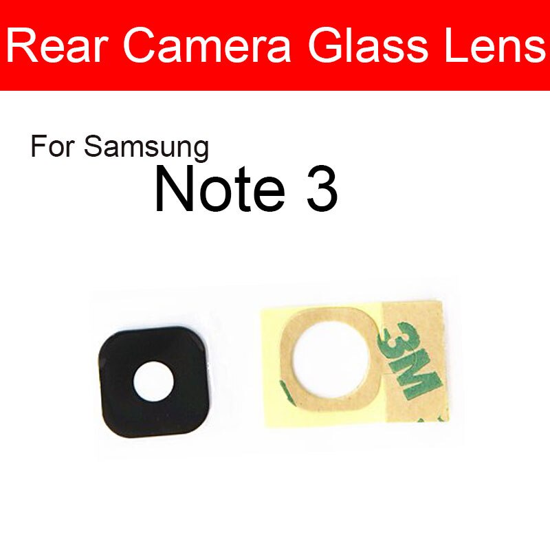 Lưng Thấu Kính Camera Sau Thay Thế Kèm Keo Dán Cho Samsung Galaxy Note 3 4 5 8 9 10 Plus Lite