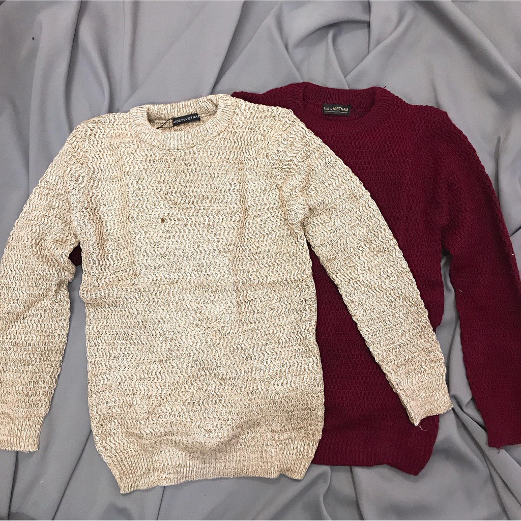 Áo Len Nam Cổ Tròn, Chất Len Tiêu Form Hàn Quốc Thời Trang | BigBuy360 - bigbuy360.vn