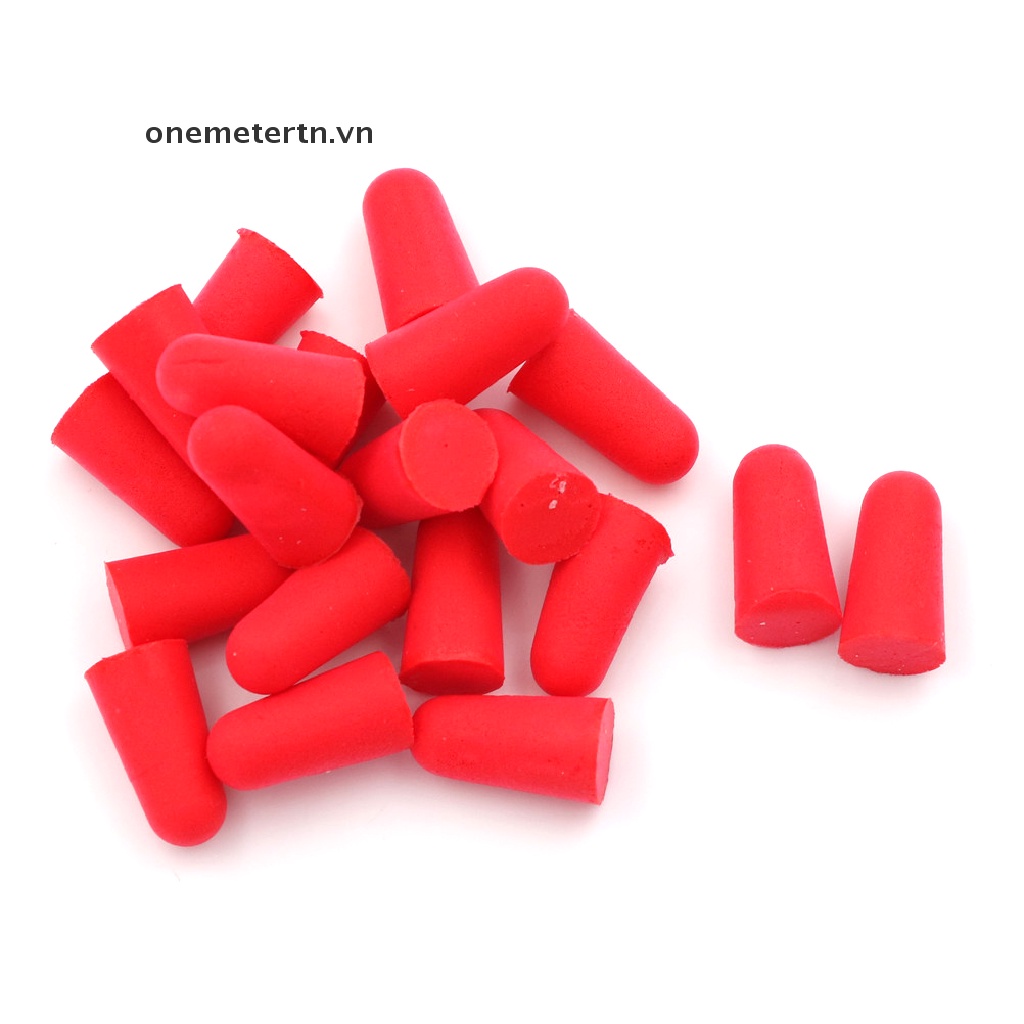 Set 20 Nút Bịt Tai Chống Ngáy Bằng PU Tiện Dụng Khi Ngủ