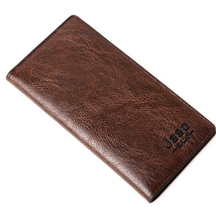 Ví da nam cầm tay Jeep dài chính hãng