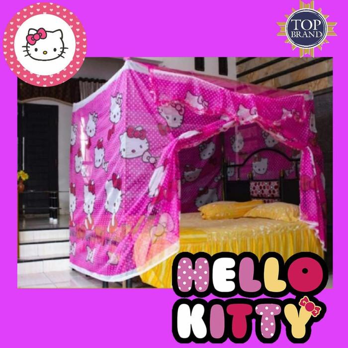 Net Red | Mùng Ngủ Chống Muỗi Hình Hello Kitty Đáng Yêu Tiện Dụng