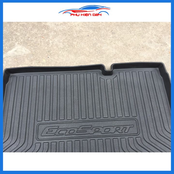 Thảm nhựa lót cốp Ecosport 2018-2019-2020-2021-2022 nhựa dẻo dày dặn đàn hồi tốt